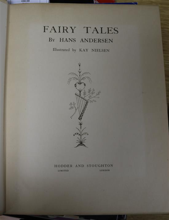 Anderson, Hans Christian - Fairy Tales, illustrated by Kay Nielsen, quarto, original silk, corners bumped,